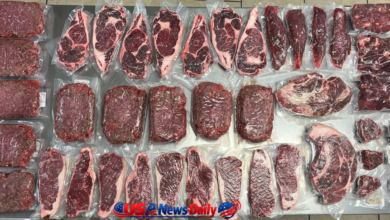 how much meat is 1/4 cow