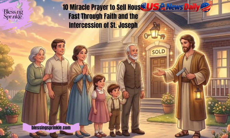 miracle prayer to sell house